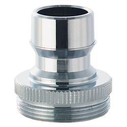 PlumbCraft Dual Thread Chrome Dishwasher Adapter
