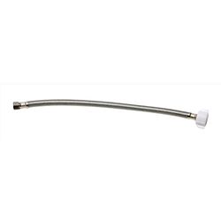 Fluidmaster 1/2 in. Compression in. X 7/8 in. D Ballcock 20 in. Braided Stainless Steel Toilet Suppl