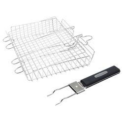 Broil King Stainless Steel Grill Basket 12 in. L X 22.1 in. W 1 pk
