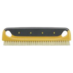 Allway 3/4 in. W X 12 in. L Black/Yellow Polypropylene Smoothing Brush