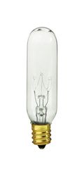 Satco 15 W T6.5 Specialty Incandescent Bulb E12 (Candelabra) Soft White 1 pk