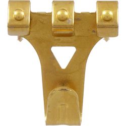 HILLMAN Brass-Plated Gold Professional Picture Hanger 75 lb 1 pk