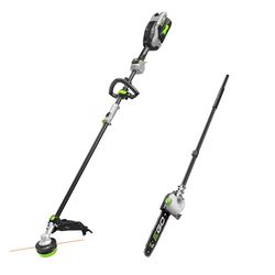 EGO Power+ Multi-Head Carbon Fiber MST1603 16 in. 56 V Battery Trimmer Kit w/ Pole Saw Attachment