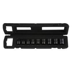 CRAFTSMAN 3/8 and 1/2 in. drive SAE Shallow Impact Socket Set 9 pc