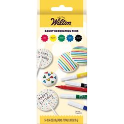 Wilton Candy Melt Writing Pen Decorating Set 5 pc