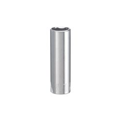 Craftsman 7/16 in. X 1/4 in. drive SAE 6 Point Deep Socket 1 pc