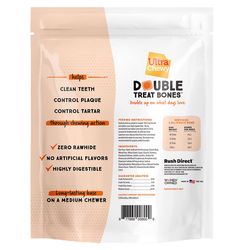Ultra Chewy Double Treat Bacon and Cheese Chews For Dogs 22.4 oz 8 pk