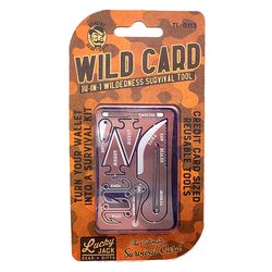 Lucky Jack Wild Adventure Card Stainless Steel 1 pk