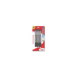 Pentel Clic Erasers Black Eraser Pen 4 pk
