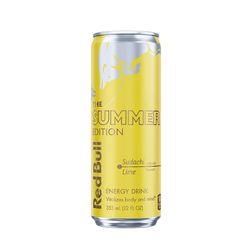 Red Bull Summer Edition Sudachi Lime Energy Drink 12 oz