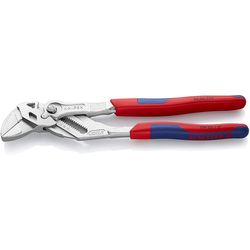Knipex 10 in. Chrome Vanadium Steel Smooth Jaw Pliers Wrench