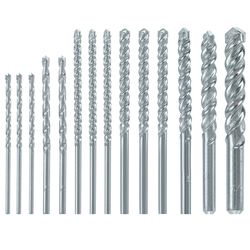 Bosch Assorted Carbide Tipped Rotary Drill Bit Set Straight Shank 14 pc