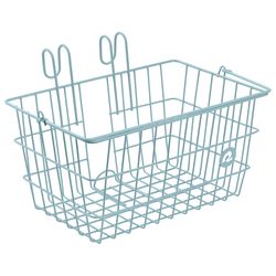 Retrospec Apollo Lite Steel Bike Basket 10 lb Cool Mint