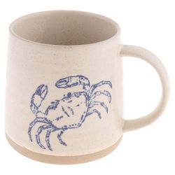 Karma Speckled White BPA Free Crab Mug