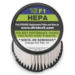 Dirt Devil Vacuum Filter For Select Royal Dirt Devil upright vacuum cleaners 1 pk F1 Filter