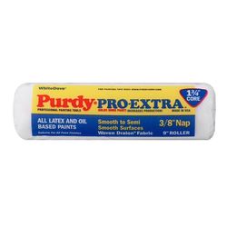 Purdy White Dove Woven Fabric 9 in. W X 3/8 in. Paint Roller Cover 1 pk