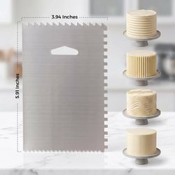 Mrs. Anderson's Baking 4 in. W X 6 in. L Icing Smoother