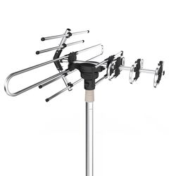 Monster Just Hook It Up Indoor and Outdoor HDTV/UHF/VHF Indoor/Outdoor Amplified Digital Antenna 1 p