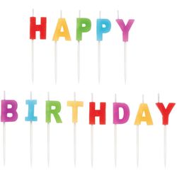 Wilton Assorted Unscented Scent Birthday Candles