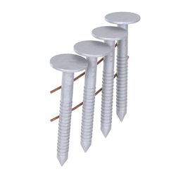 Grip-Rite 1-1/4 in. L X 11 Ga. Angled Strip Hot-Dip Galvanized Roofing Nails 15 deg 7200 pk