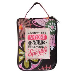 Fab Girl Sparkle 16 in. H X 15 in. W X 4.5 in. L Multi-Purpose Bag
