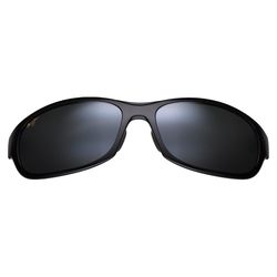 Maui Jim Twin Falls Sunglasses Unisex Gloss Black Fade Frame Neutral Gray Lens Polarized