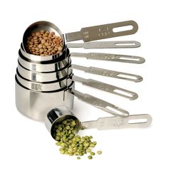RSVP International Endurance Stainless Steel Silver Measuring Set