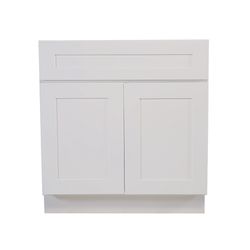 Design House Brookings 34.5 in. H X 36 in. W X 24 in. D White Base Cabinet