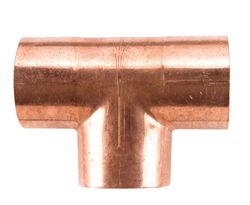 NIBCO 2 in. Sweat X 2 in. D Sweat Copper Tee 1 pk