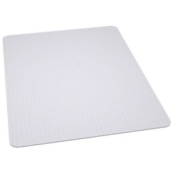 Flash Furniture 36 W X 48 L Clear Polyethylene Terephthalate Chair Mat