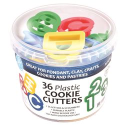 R&M International Corp Multicolored Plastic Cookie Cutter