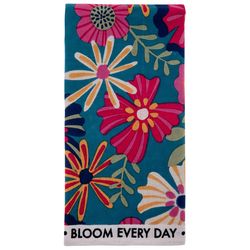 Karma Multicolored Cotton Bloom Every Day Tea Towel 1 pk