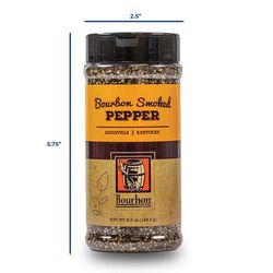 Bourbon Barrel Foods Pepper BBQ Seasoning 6.5 oz