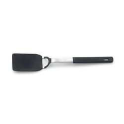RSVP International Endurance Black Nylon/Stainless Steel Small Spatula