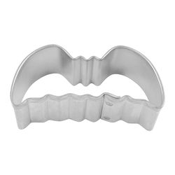 R&M International Corp 1 in. W X 2 in. L Mini Flying Bat Cookie Cutter Silver 1 pc