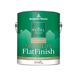 Benjamin Moore Regal Select Flat Tintable Base Base 4 Paint Exterior 1 gal