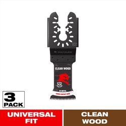 Diablo Demo Demon 1-3/4 in. L X 1-1/4 in. W Carbide Oscillating Blade 3 pk