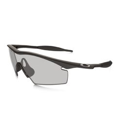 Oakley M Frame Sunglasses Unisex Black Frame Clear Lens