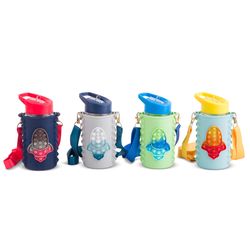 Core Kitchen Manna 15 oz Assorted BPA Free Bubble Kids Water Bottle