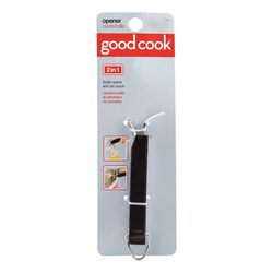 Good Cook Black Stainless Steel Bottle and Can Punch