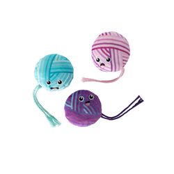 Pet Shop by Fringe Studio For Cat Assorted Plush Time to Unwind Cat Toy 1 pk