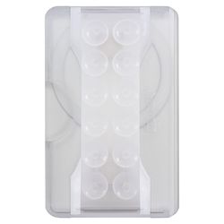 LoveHandle Clear Clear Suction Cell Phone Wallet For All Mobile Devices