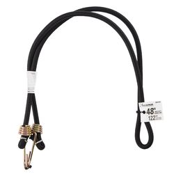 Keeper Black Bungee Cord 48 in. L X 0.374 in. 1 pk
