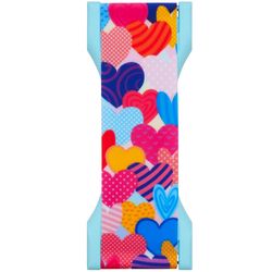 LoveHandle Multicolored Paper Hearts Cell Phone Grip For All Mobile Devices