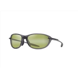 Maui Jim Hookipa Ultra R Sunglasses Men's Metal Shiny Trans Dark Grey Frame Maui HT Lens Polarized