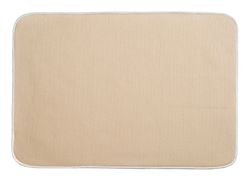 iDesign IDry 18 in. L X 16 in. W X 0.5 in. H Microfiber Drying Mat