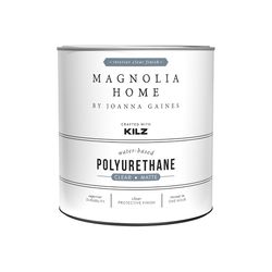 Magnolia Home by Joanna Gaines Kilz Transparent Matte Clear Water-Based Polyurethane Top Coat 1 qt
