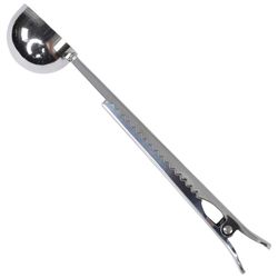 R&M International Corp Stainless Steel Silver Coffee Scoop