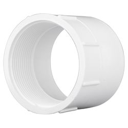 Charlotte Pipe Schedule 40 1-1/4 in. Hub X 1-1/4 in. D FPT PVC Adapter 1 pk