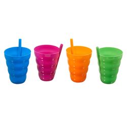 Arrow Home Products Assorted Polypropylene Sip-A-Cup 10 oz